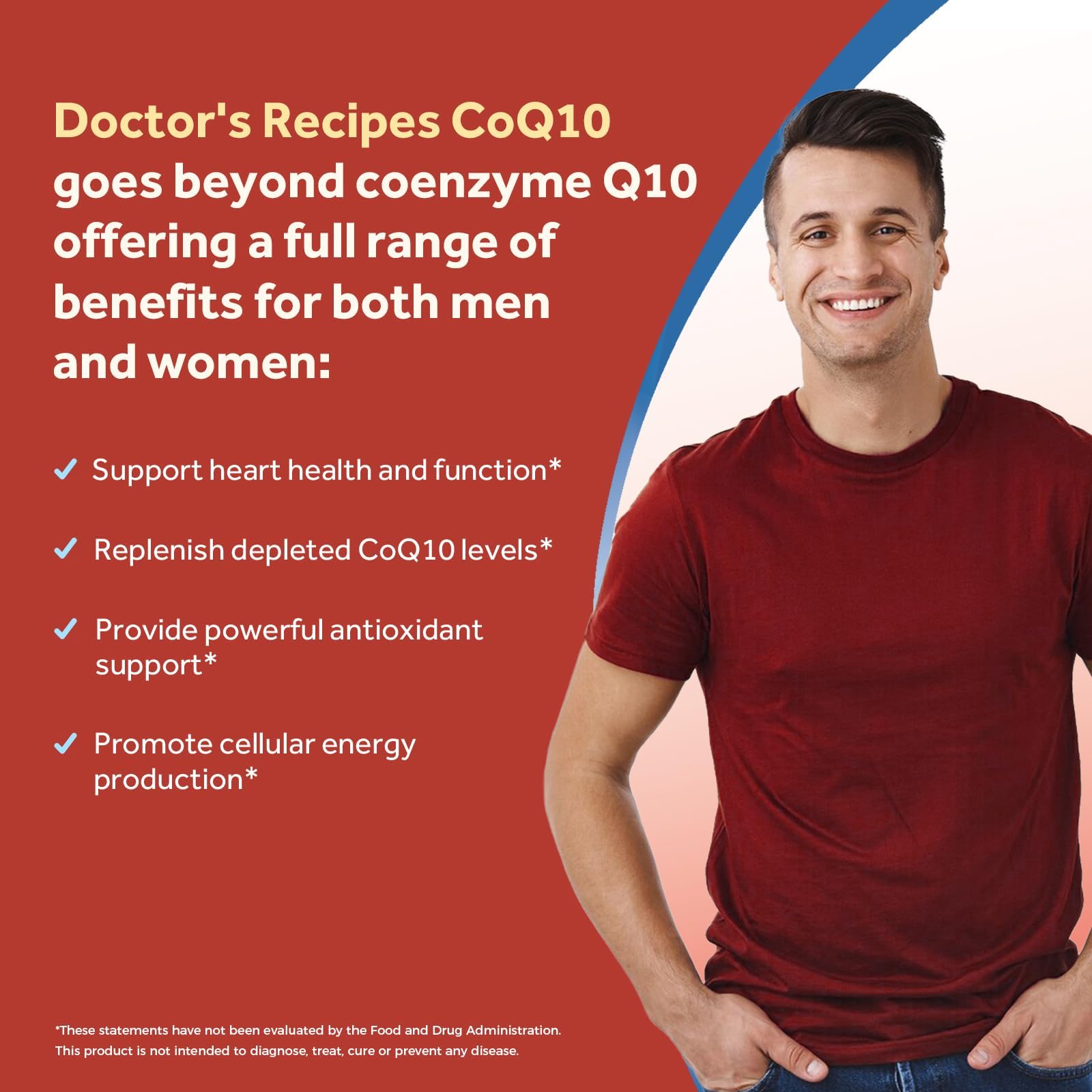 Doctor’s Recipes CoQ10 Softgels with Olive Oil 200 mg

