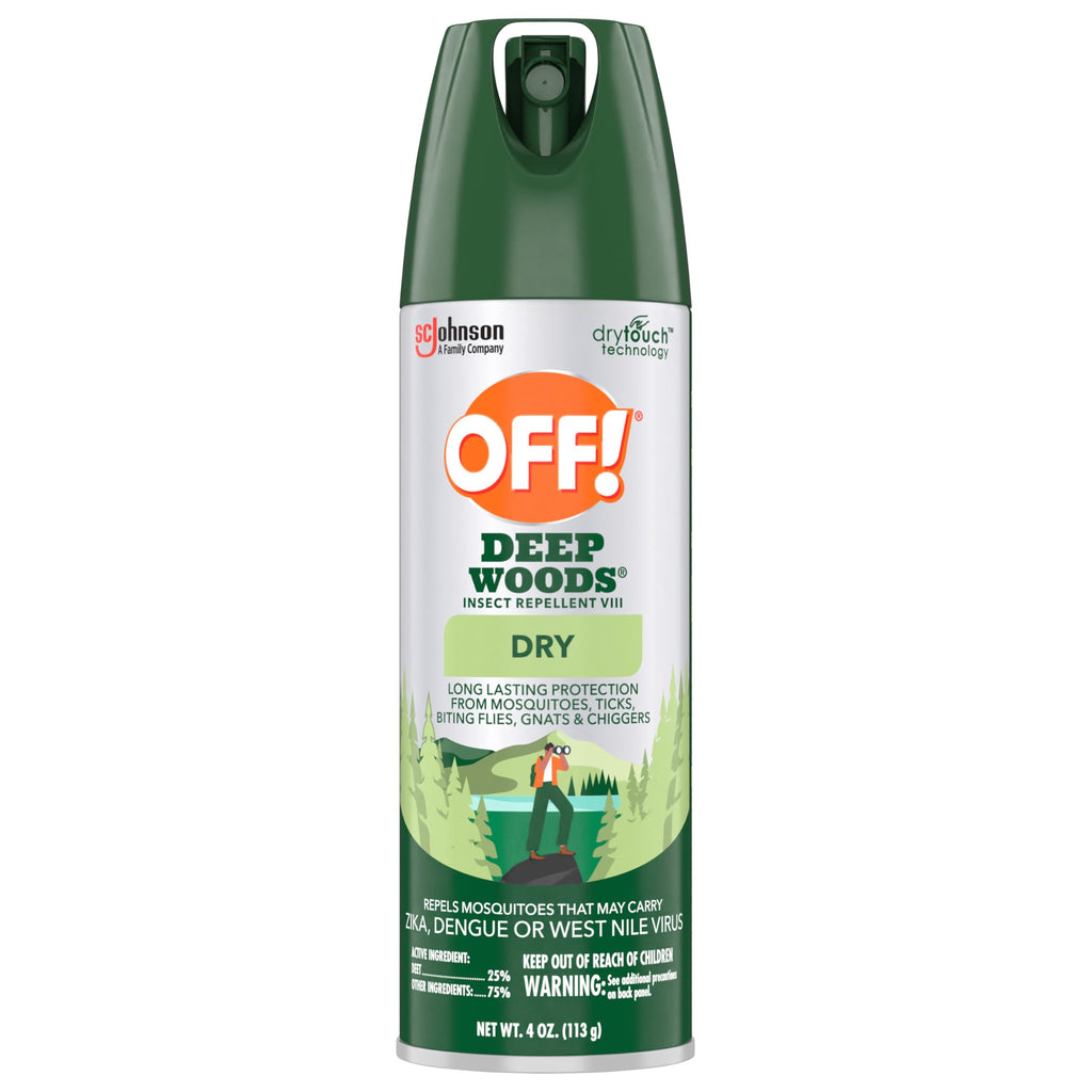OFF! Deep Woods Insect Repellent Aerosol Dry Non-Greasy

