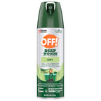 OFF! Deep Woods Insect Repellent Aerosol Dry Non-Greasy

