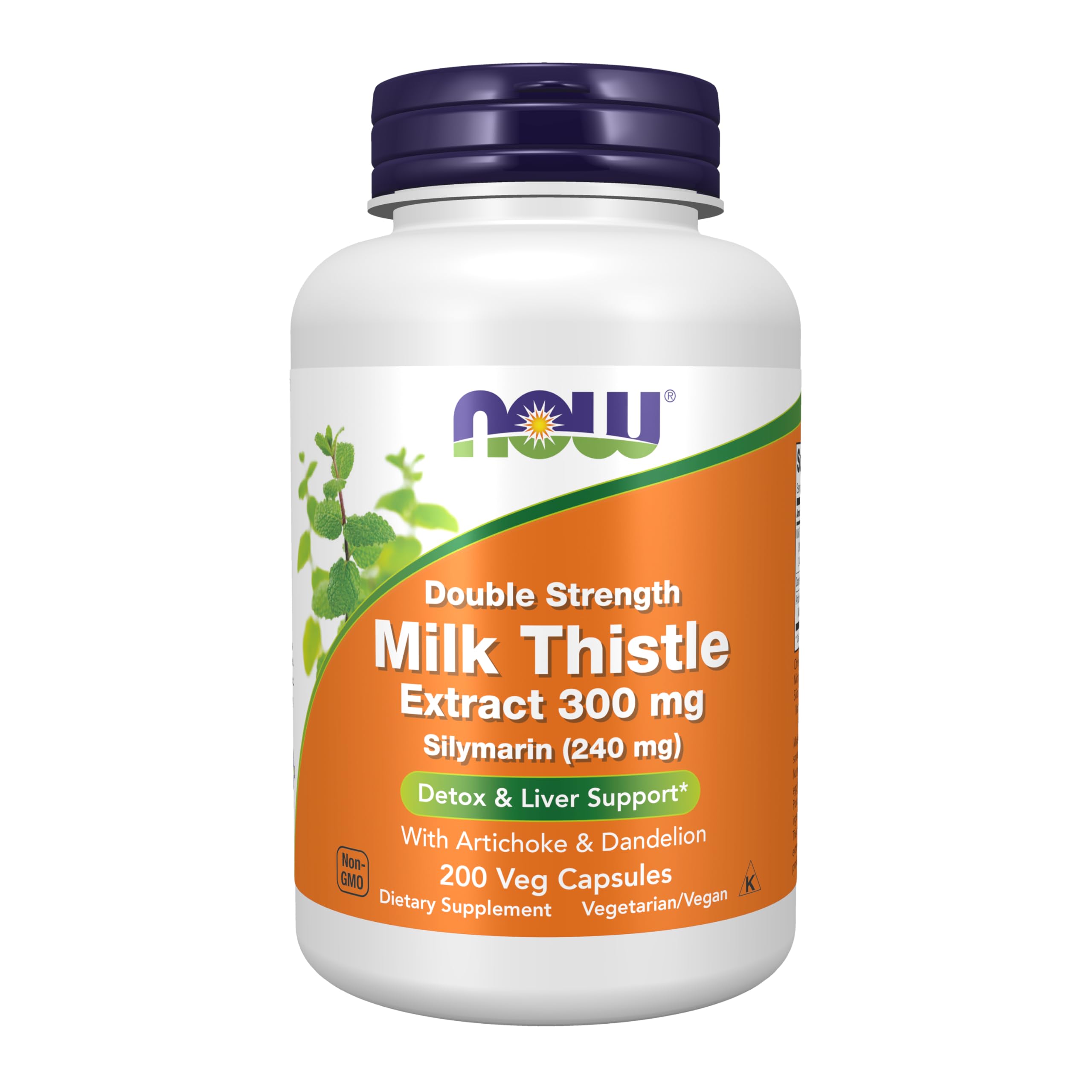 NOW Silymarin Milk Thistle Extract for Liver Support

