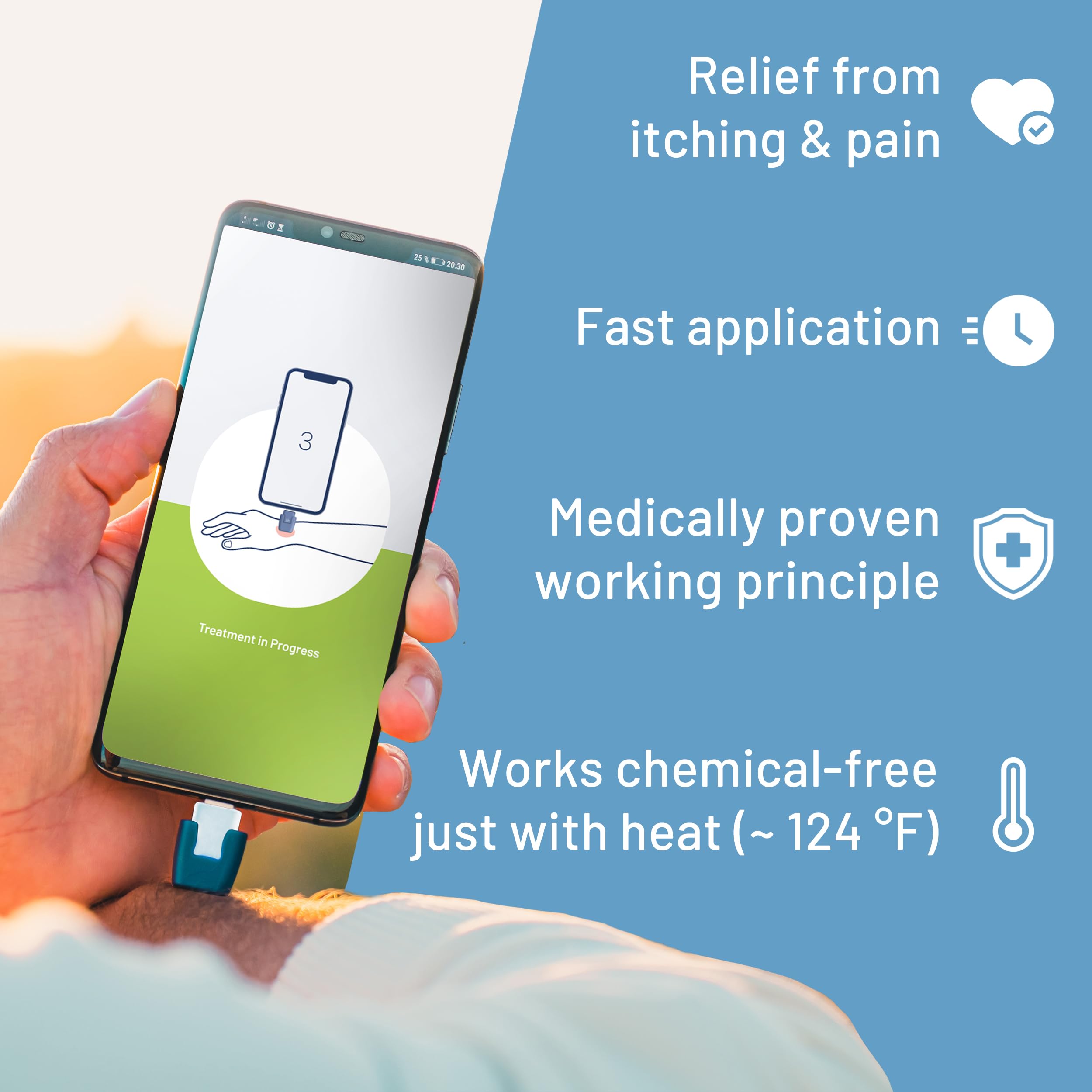 Insect Bite Healer - Smartphone-Powered Relief

