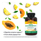Country Life Papaya Digestive Support Chewable Wafers

