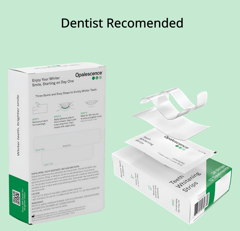 Opalescence Teeth Whitening Strips | Enamel Safe Formula

