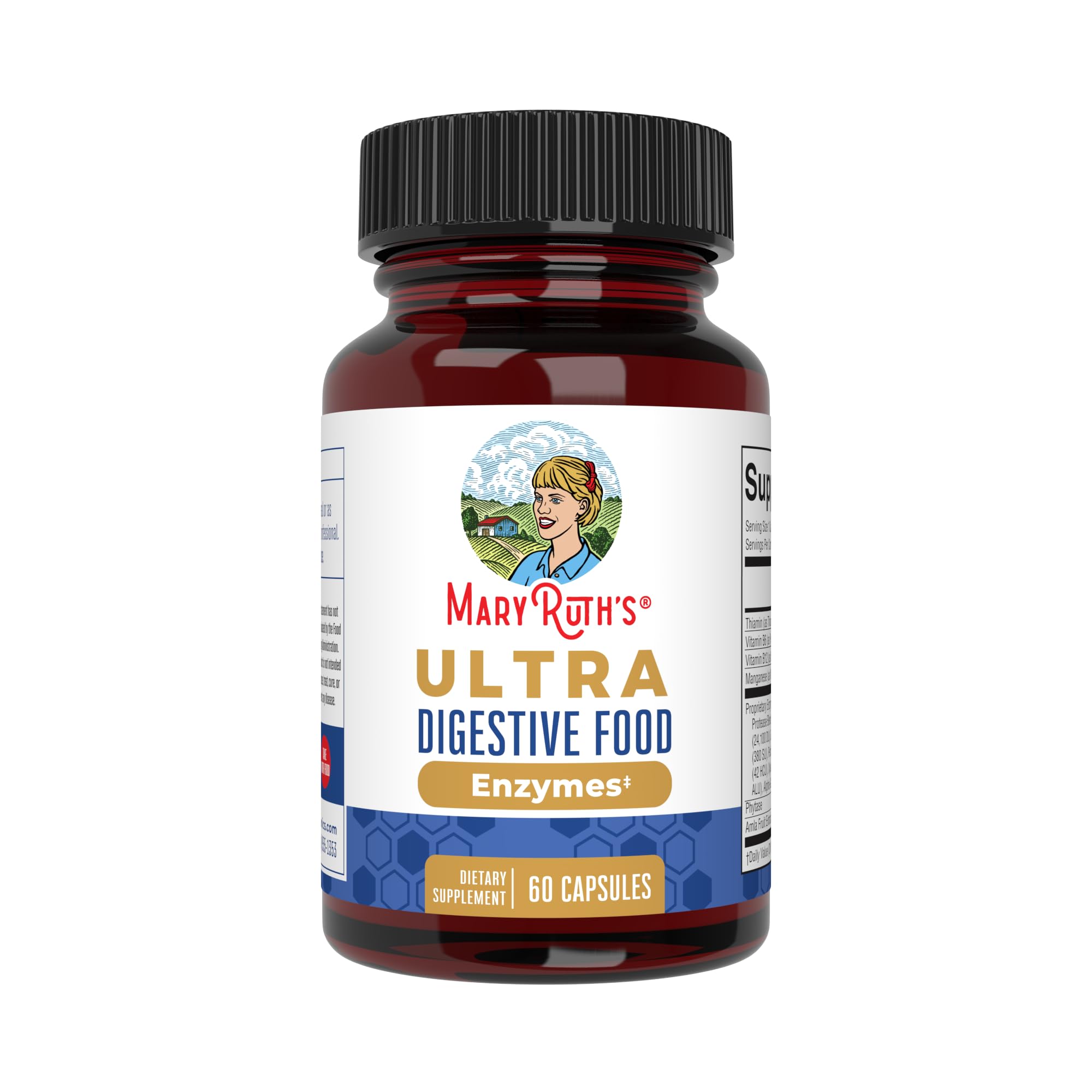 MaryRuth's Ultra Digestive Enzymes for Gut Health


