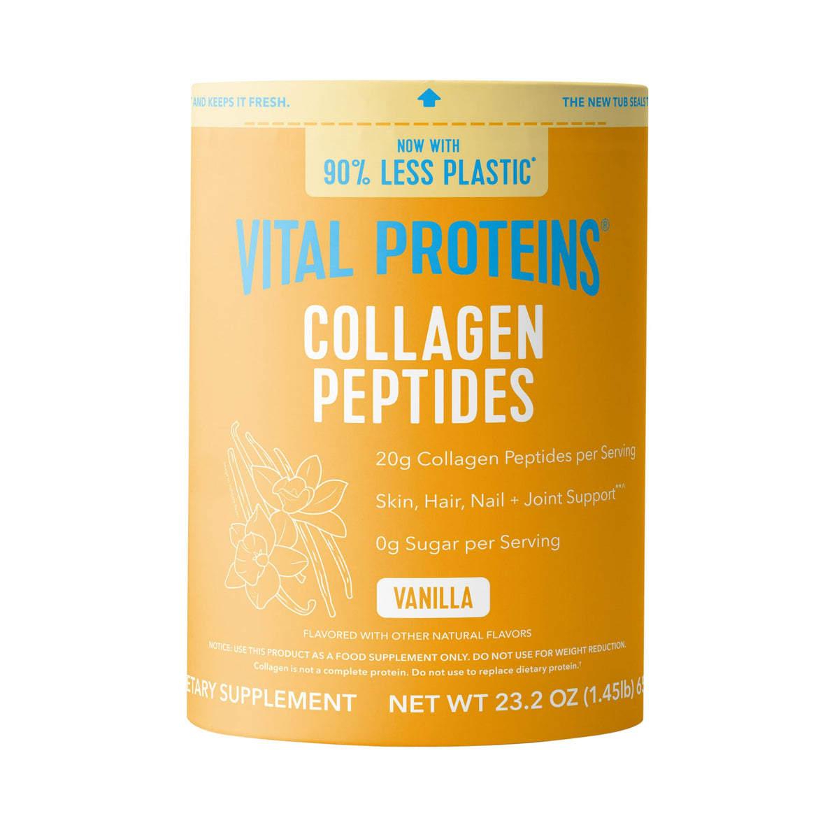 Vital Proteins Collagen Peptides Powder Supplement, Hydrolyzed