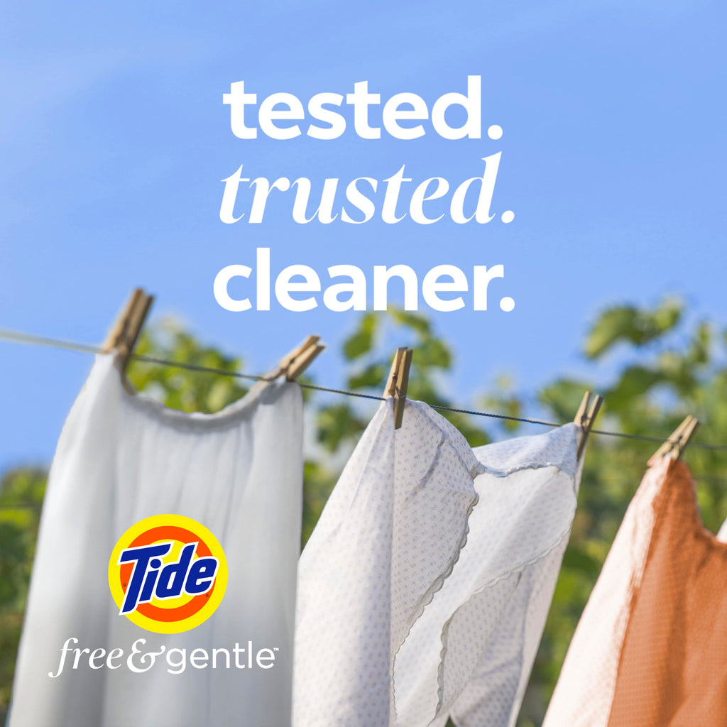 Tide Free and Gentle Liquid Laundry Detergent Hypoallergenic


