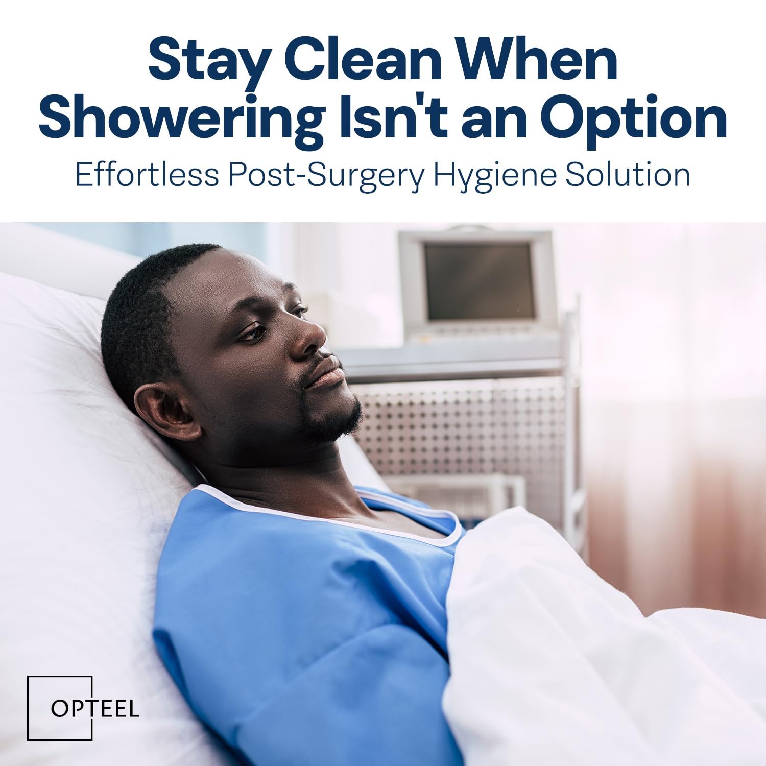 OPTEEL Adult Wet Wipes for Incontinence and Elder Care

