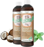 Dr. Ginger's Coconut Oil Mouthwash with Xylitol & Aloe