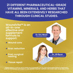 WoundVite Pre & Post Surgery Support by Zen Nutrients

