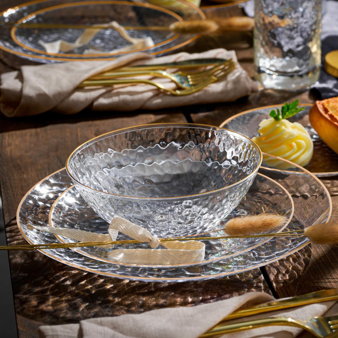R-kay Disposable Plastic Dessert Plates | Heavy Duty

