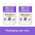NuNaturals White Stevia Powder Blend Zero Calorie

