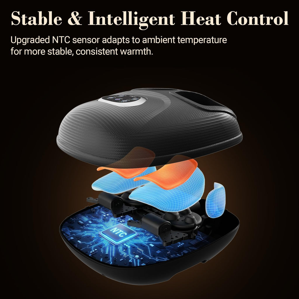 CuPiLo Foot Massager with Heat for Plantar Fasciitis

