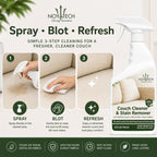 NOYATECH Couch Cleaner and Stain Remover Spray - Non-Toxic

