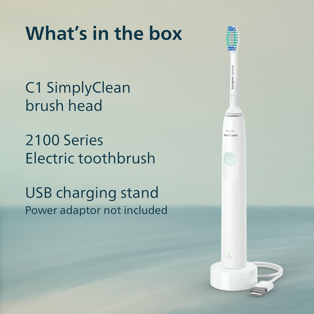 Philips Sonicare 2100 Series Toothbrush with Sonic Tech

