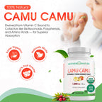 Organic Camu Camu Vitamin C Supplement - Vegan & Non-GMO

