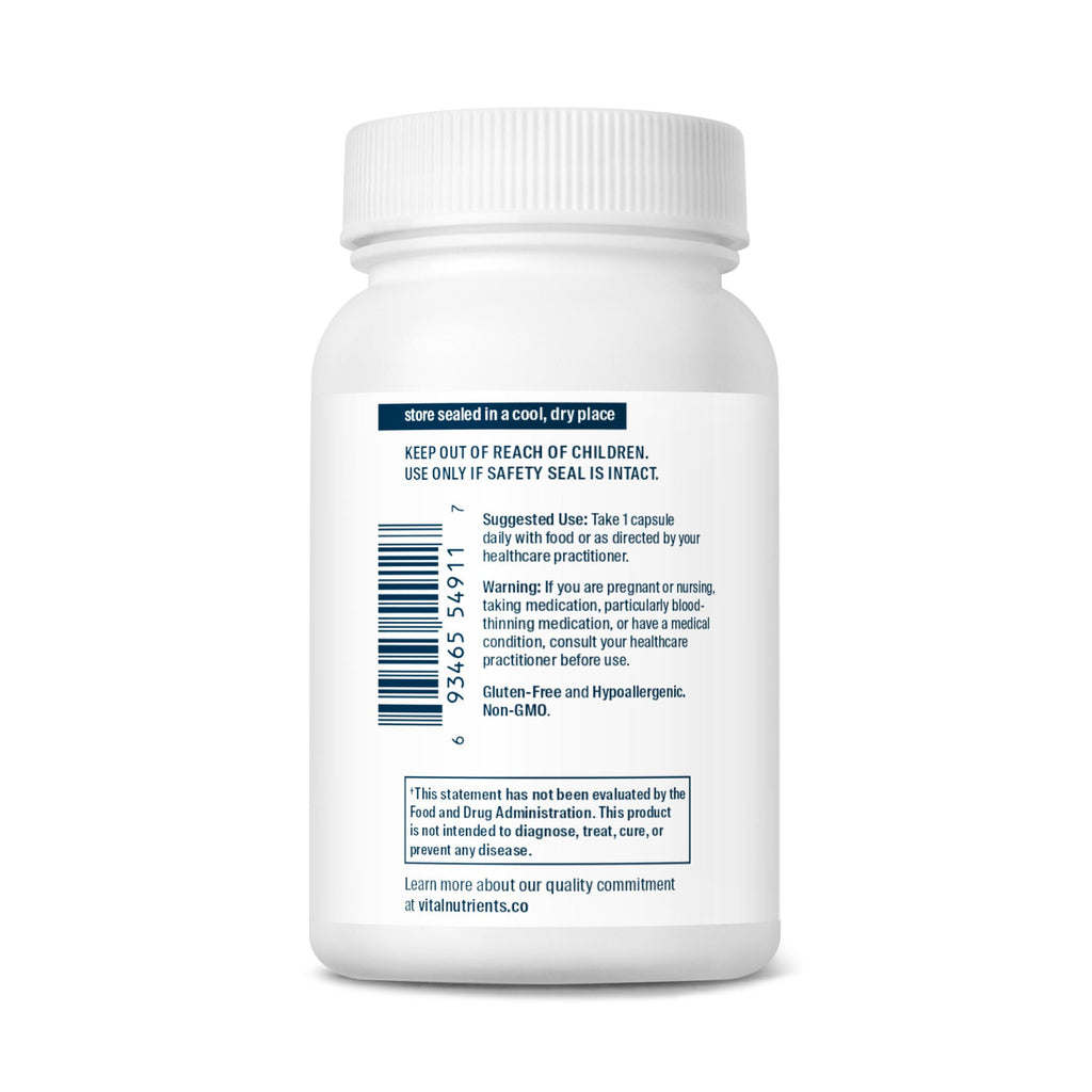 Vital Nutrients Vitamin D3 + K2 2000 IU for Bone Health

