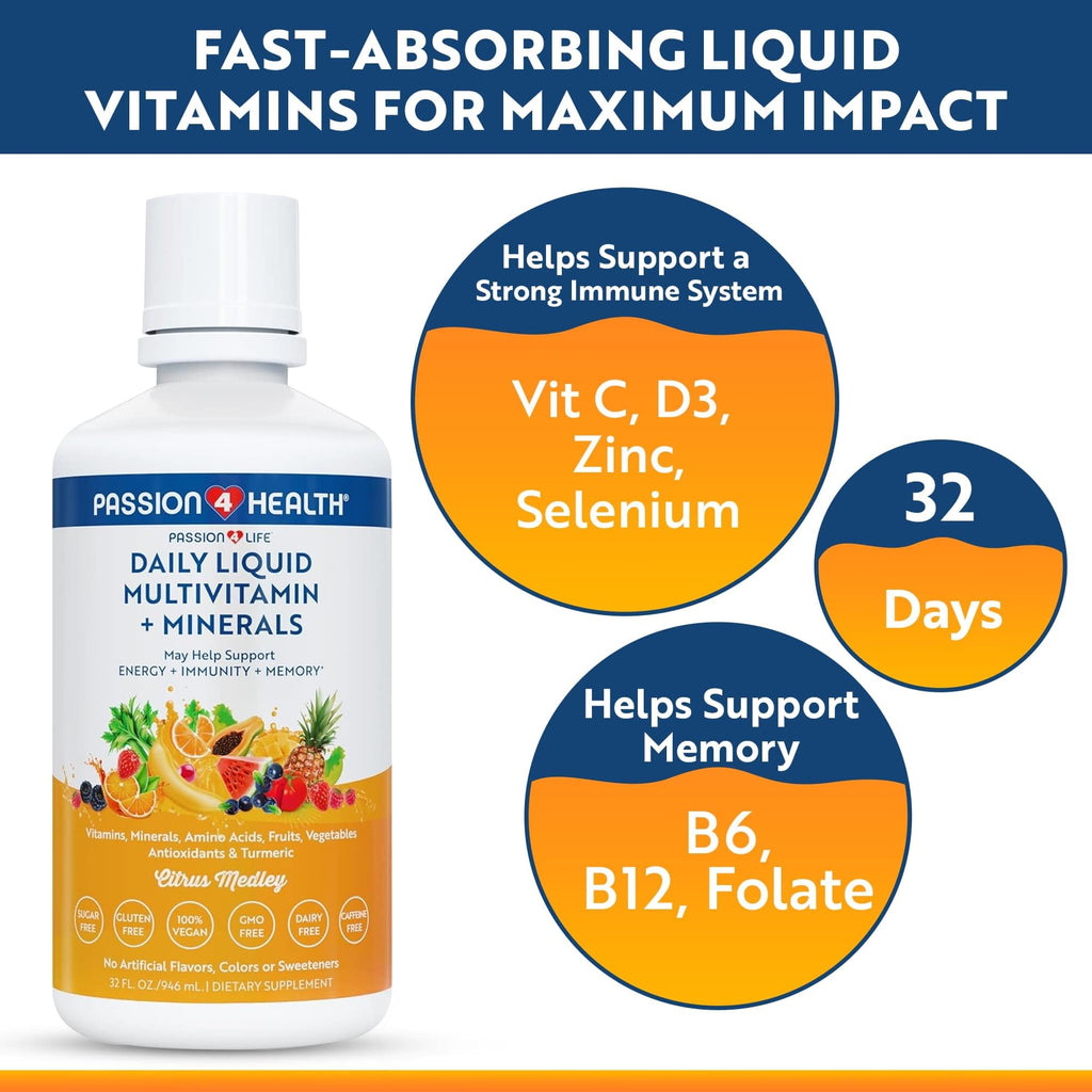 Passion 4 Life Liquid Multivitamin + Minerals


