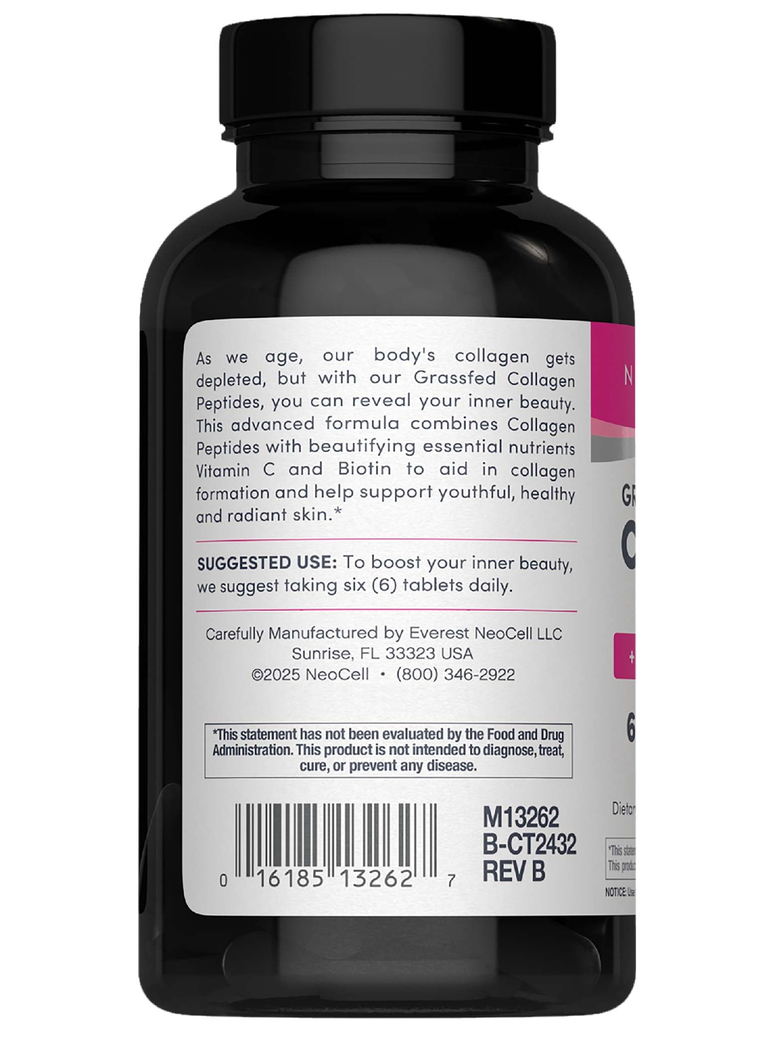 NeoCell Collagen Peptides Pills with Vitamin C & Biotin

