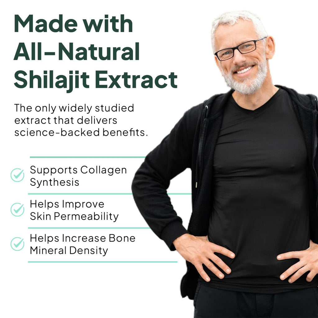 Organics Ocean Shilajit Supplement - Himalayan Shilajit

