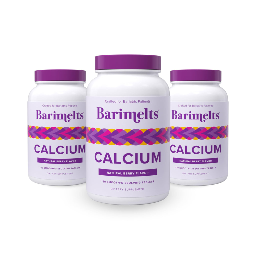 BariMelts Calcium Citrate with Vitamin D3 & Magnesium, Bariatric Calcium Supplement