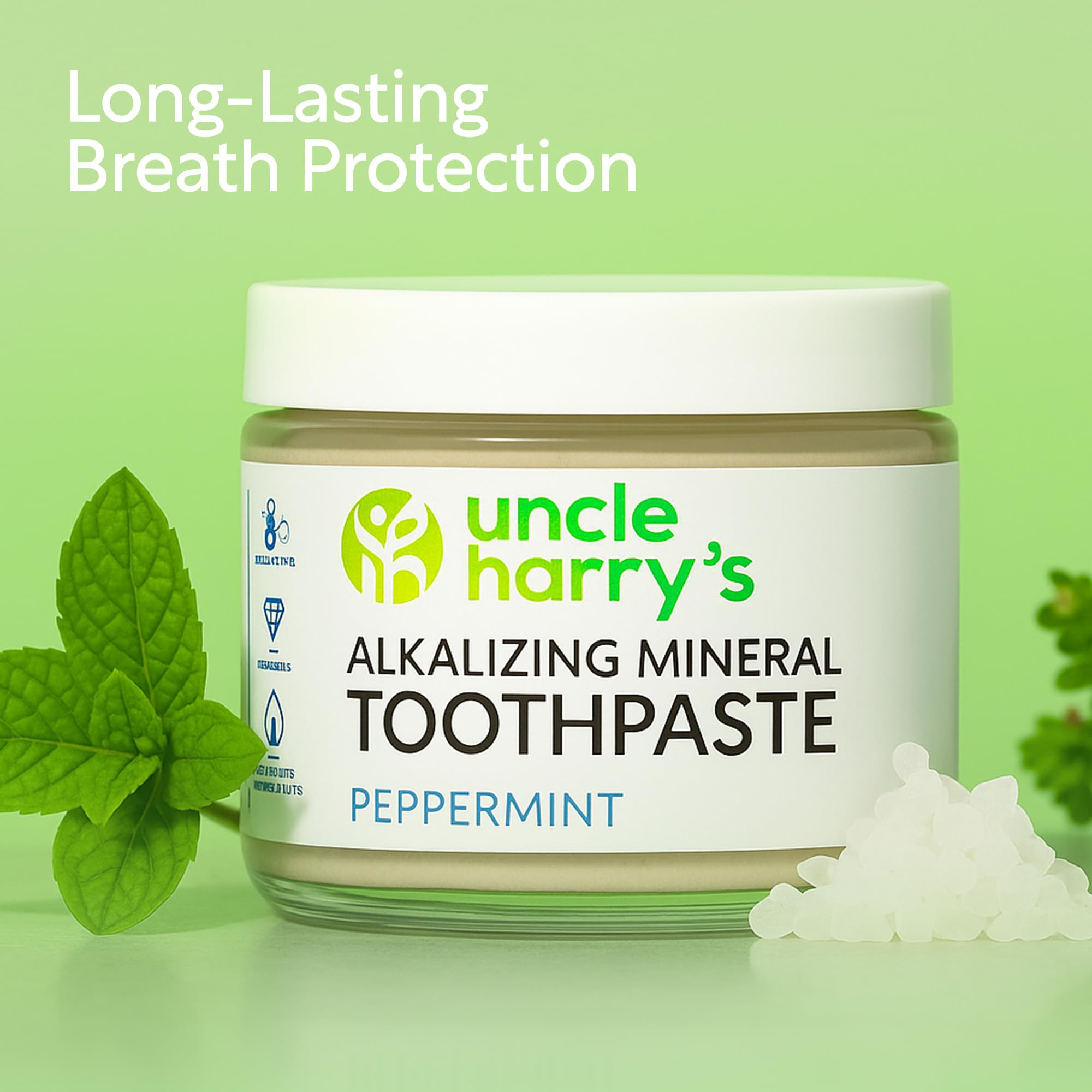 Uncle Harry's Remineralizing Toothpaste - Natural Whitening

