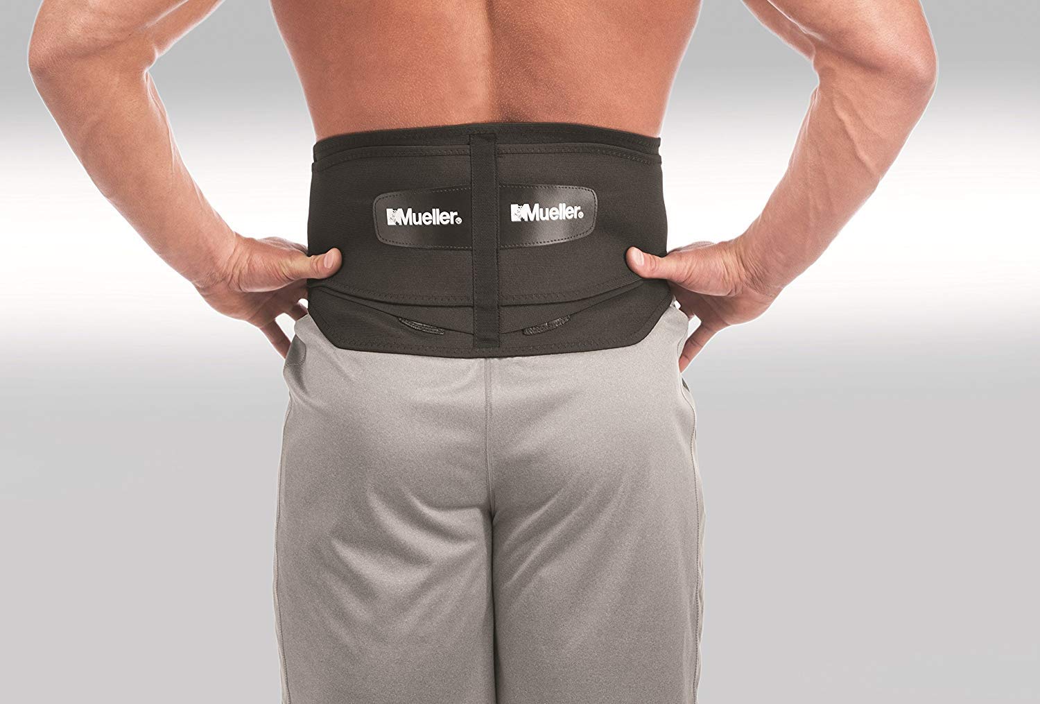 Mueller Lumbar Back Brace with Removable Pad

