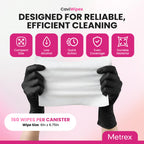 Metrex CaviWipes Disinfecting Towelettes Alcohol-Based Wipes


