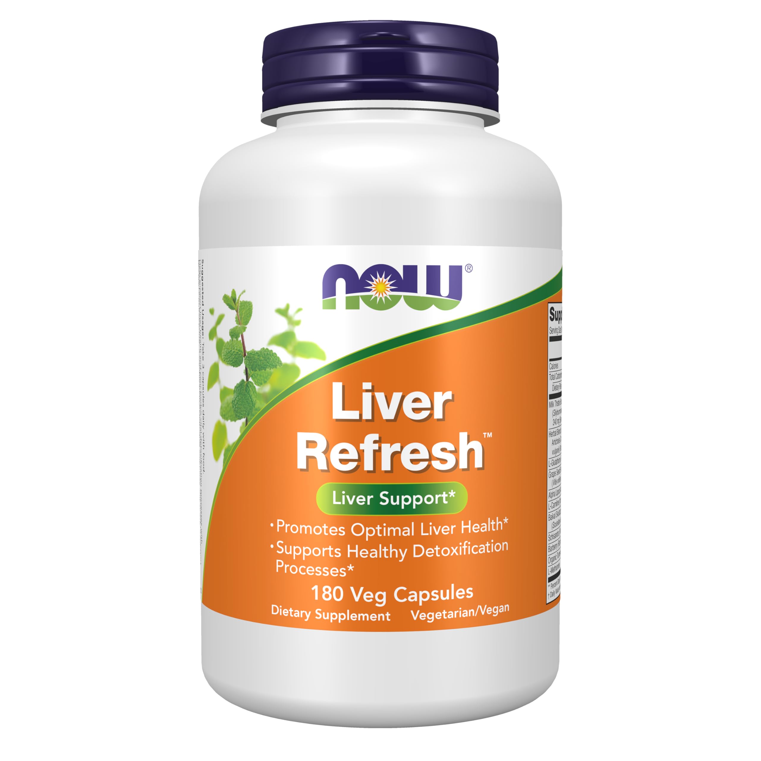 NOW Foods Liver Refresh Milk Thistle Supplement

