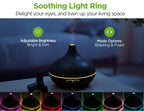 InnoGear Aromatherapy Diffuser with 400ml Tank & 10 Oils

