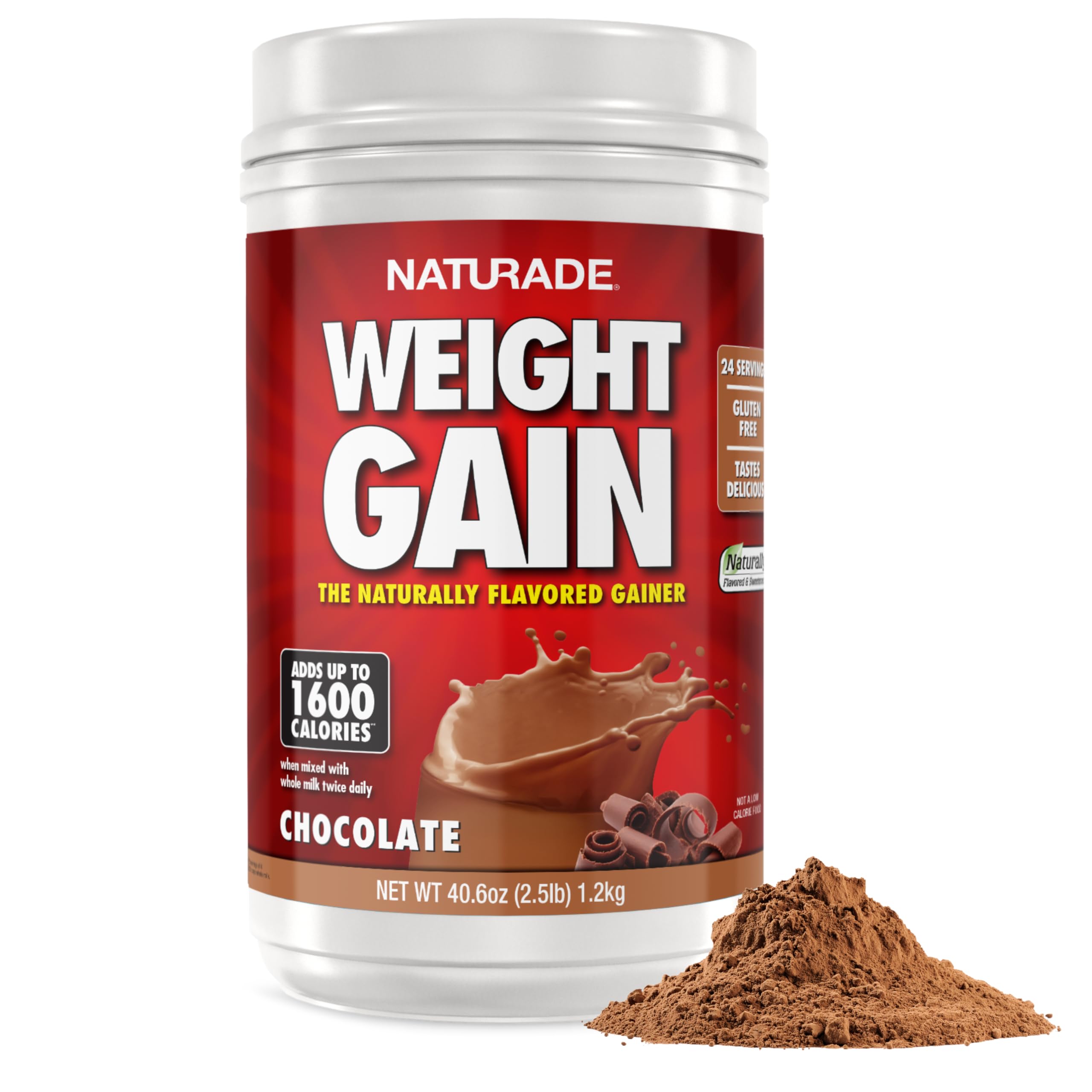 Naturade Weight Gain Nutrition Drink Mix for Healthy Weight Support
