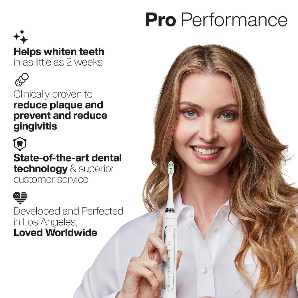 Aquasonic Electric Toothbrush Duo Series PRO Set

