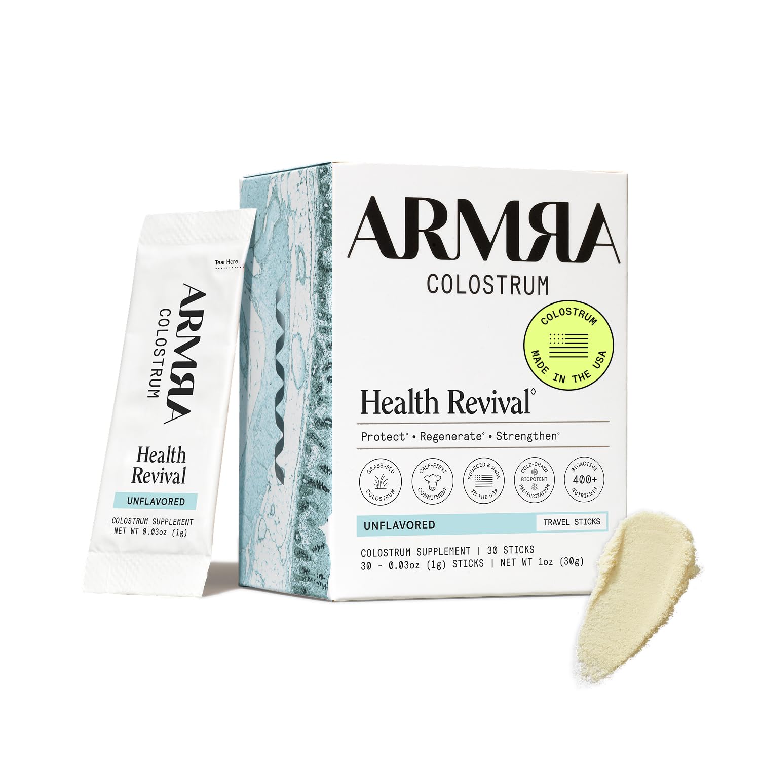 ARMRA Colostrum Powder | Gut Health & Immunity

