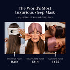 DROWSY Silk Sleep Mask - Luxurious Mulberry Silk

