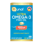 Qunol Fish Oil Omega-3 Softgels for Heart Health

