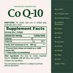CoQ-10 400 mg Softgels - Nature's Bounty

