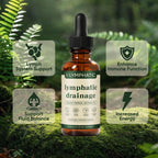 Lymphatic Drainage Drops for Bloat Relief | Vegan & Alcohol-Free

