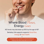 Berkeley Life Nitric Oxide Support | Boost Blood Flow


