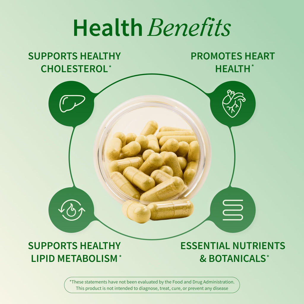 Snap Supplements Dietary Supplement for Heart & Digestion


