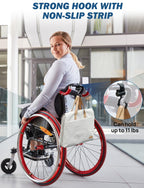 JOYTUTUS Wheelchair Cup Holder for Walker Stroller & Scooter

