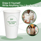 Disposable Paper Cups for Hot Beverages | Rolled Rim

