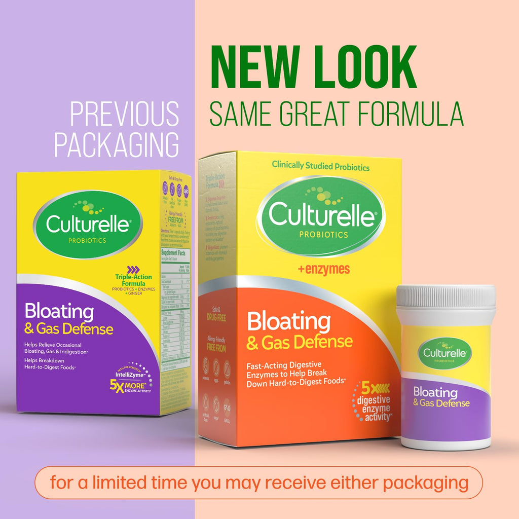 Culturelle Bloating & Gas Defense Digestive Enzymes

