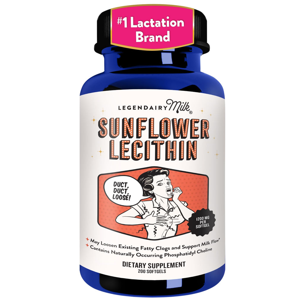 Legendairy Milk Sunflower Lecithin 1200mg Softgels

