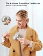 VASSON Fabric Shaver - Electric Lint Remover with Dual-Head


