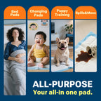 CLEAN SPACES Disposable Bed Pads Ultra-Absorbent

