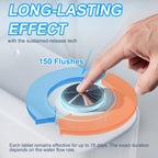 KIISIISO Toilet Bowl Cleaner Tablets | Hands-Free Cleaning

