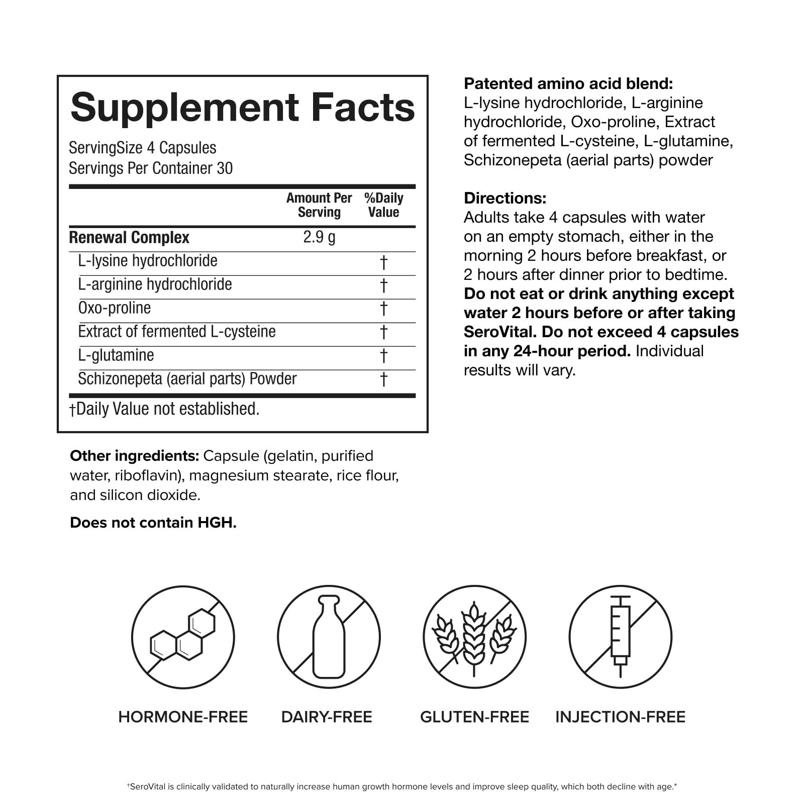 Serovital Renewal Complex - Anti-Aging Supplement

