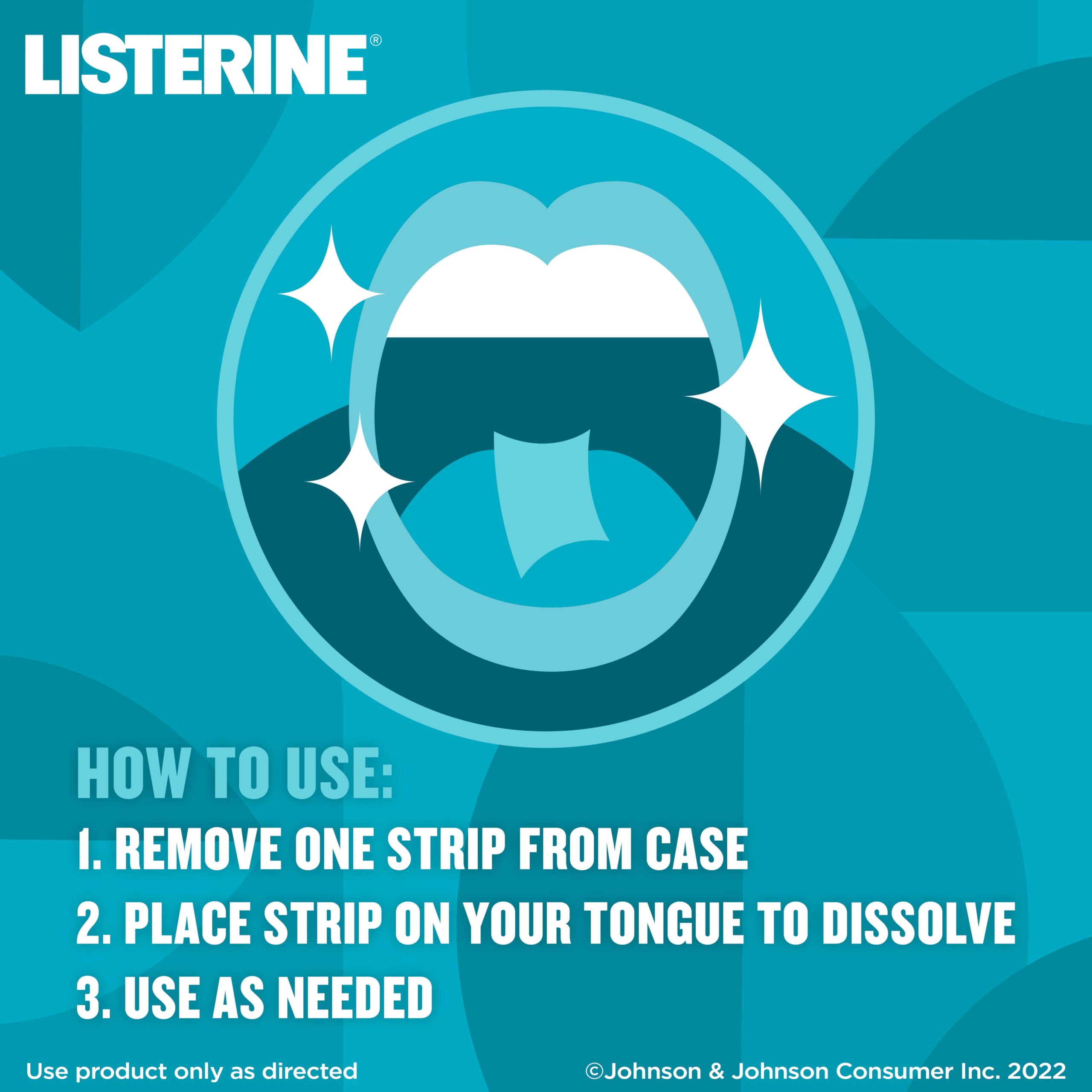 Listerine Breath Strips for Fresh Breath - Dissolving

