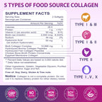 Nature's Live Collagen Softgels - Type I-X with Biotin


