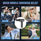 cotsoco Massage Gun Deep Tissue Percussion Massager|9 Heads

