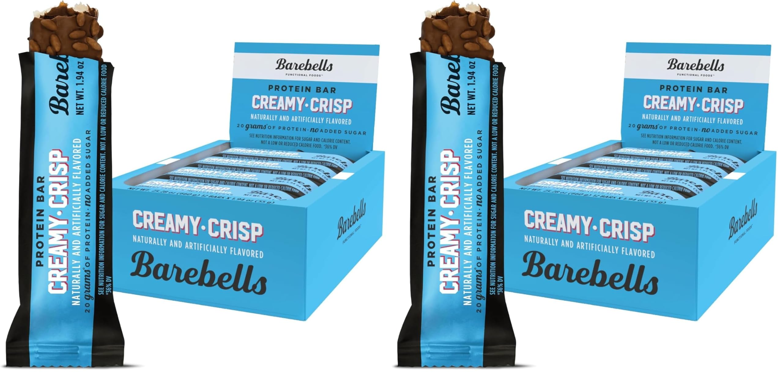 Barebells Protein Bar - 20g Protein, No Added Sugar - High Protein Snack